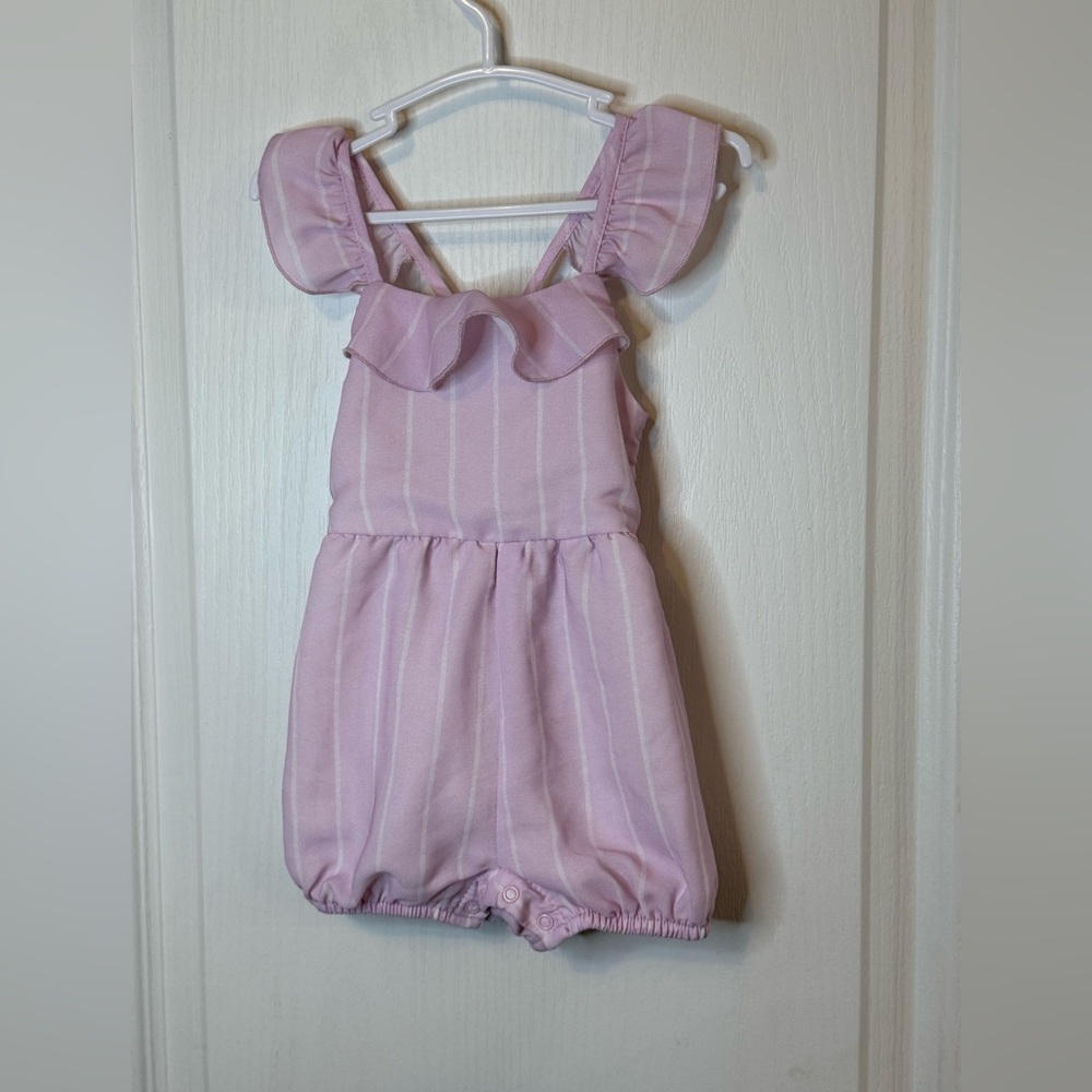 Habitual Pink Ruffled Romper